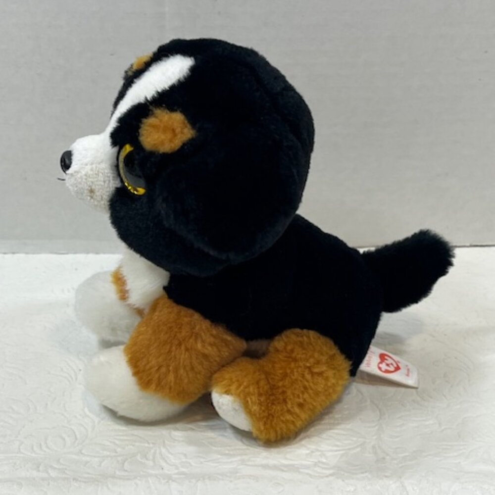 Velve Ty "Roscoe" The Bernese Mountain Dog Plush Soft Toy Small 7" - Picture 2 of 8
